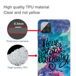 Samsung Galaxy A12 Never Stop Dreaming Cover