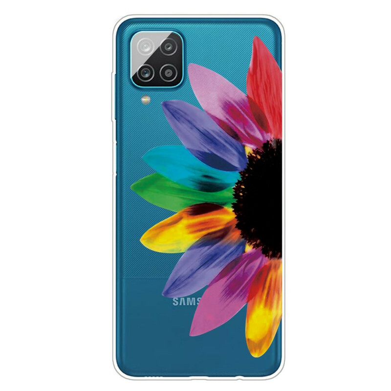 Samsung Galaxy A2 Hülle Bunte Blume