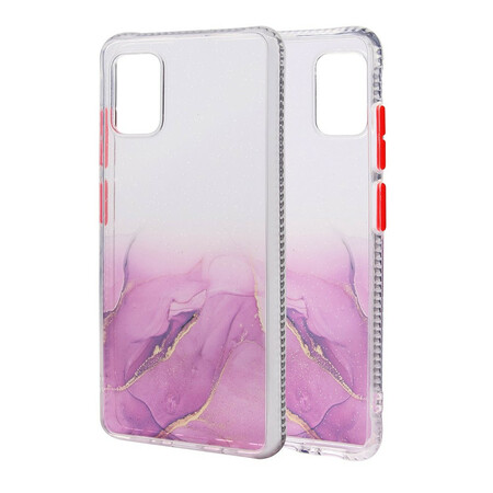 Samsung Galaxy A51 Hybrid Cover Marmor-Effekt