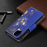 Samsung Galaxy A12 Tasche mit Reißverschluss Schmetterlinge