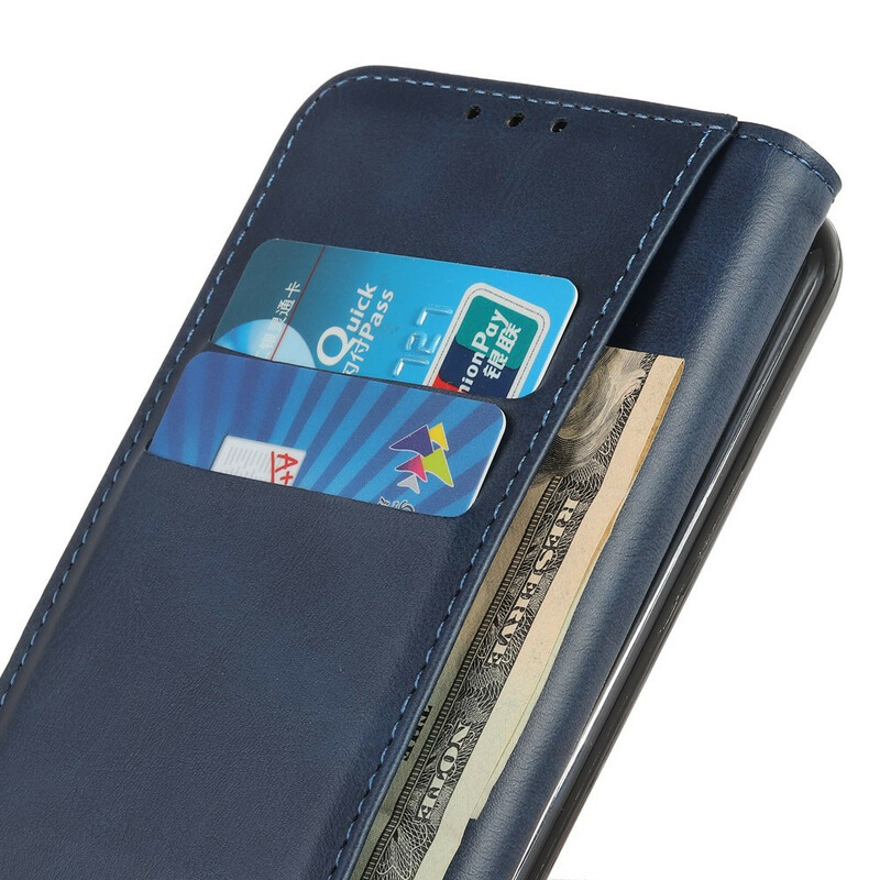 Flip Cover Samsung Galaxy A12 Schlitzleder