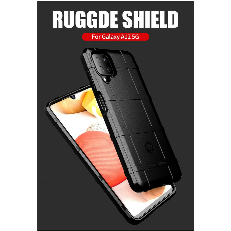 Samsung Galaxy A12 Rugged Shield Cover