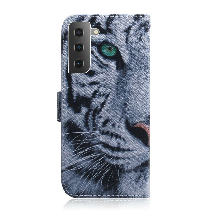 Samsung Galaxy S21 5G Tiger Face Hülle