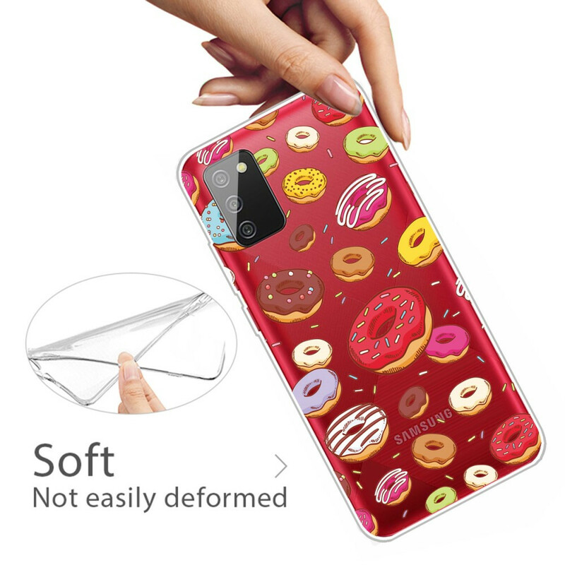 Samsung Galaxy A02s Love Donuts Cover