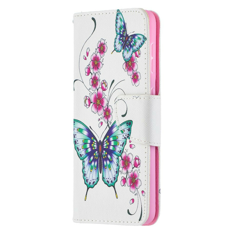Samsung Galaxy S21 5G Hülle Wunderbare Schmetterlinge