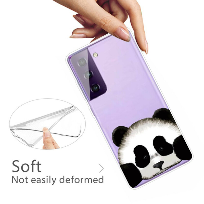 Samsung Galaxy S21 5G Transparent Panda Cover