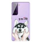 Samsung Galaxy S21 5G Smile Dog Cover