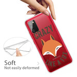 Samsung Galaxy A02s Fuchs Cover / Crazy Like a Fox