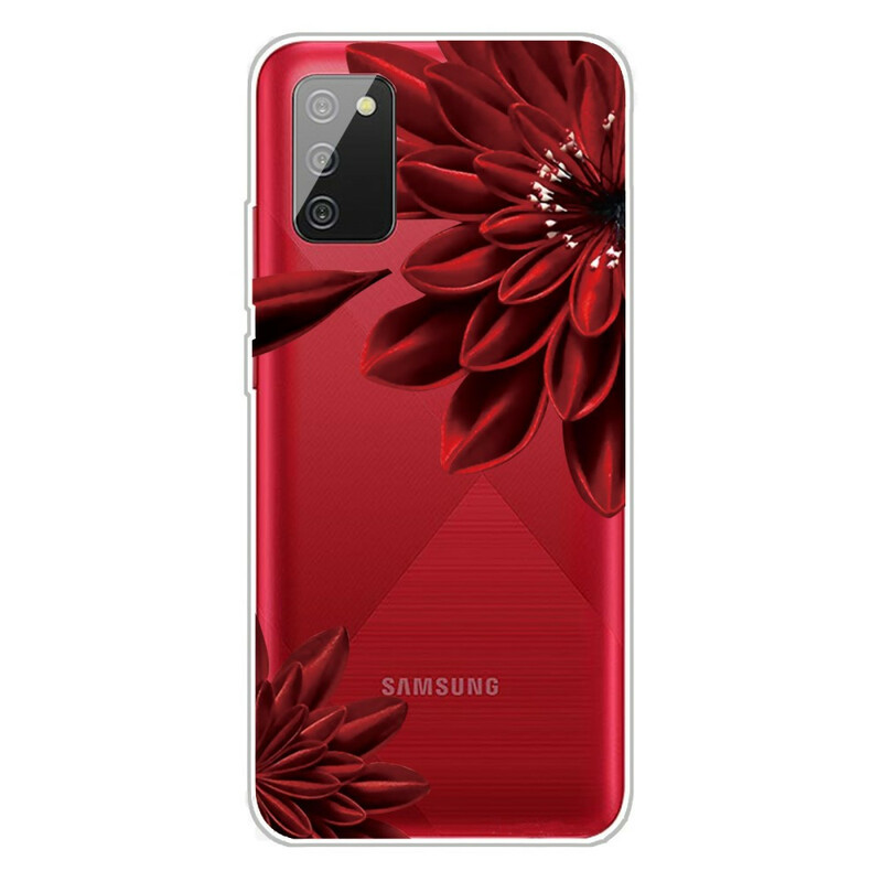Samsung Galaxy A02s Wildblumen Cover