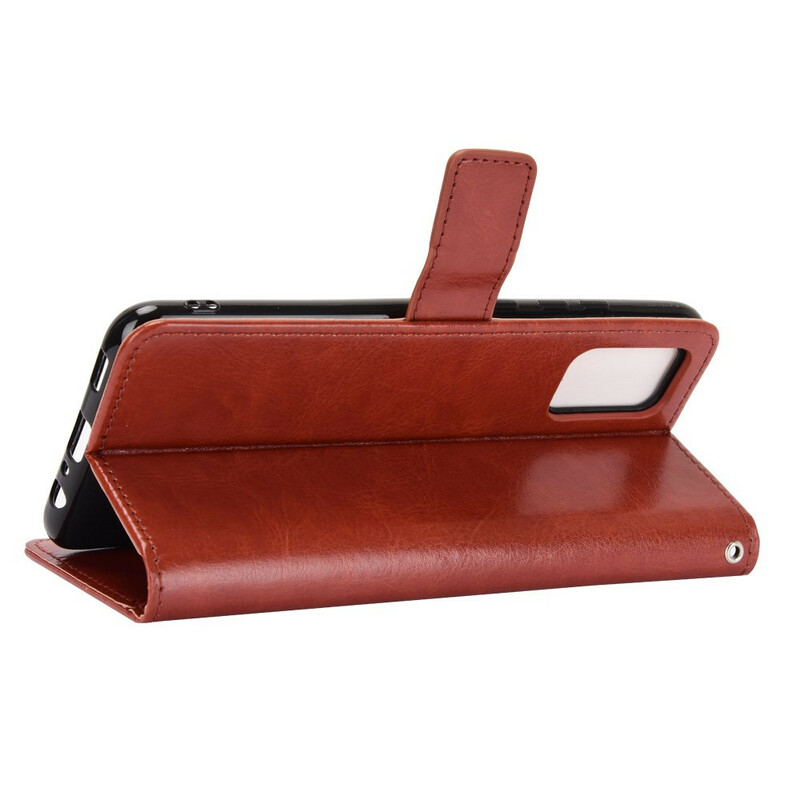 Samsung Galaxy A02s Hülle Kunstleder Flashy