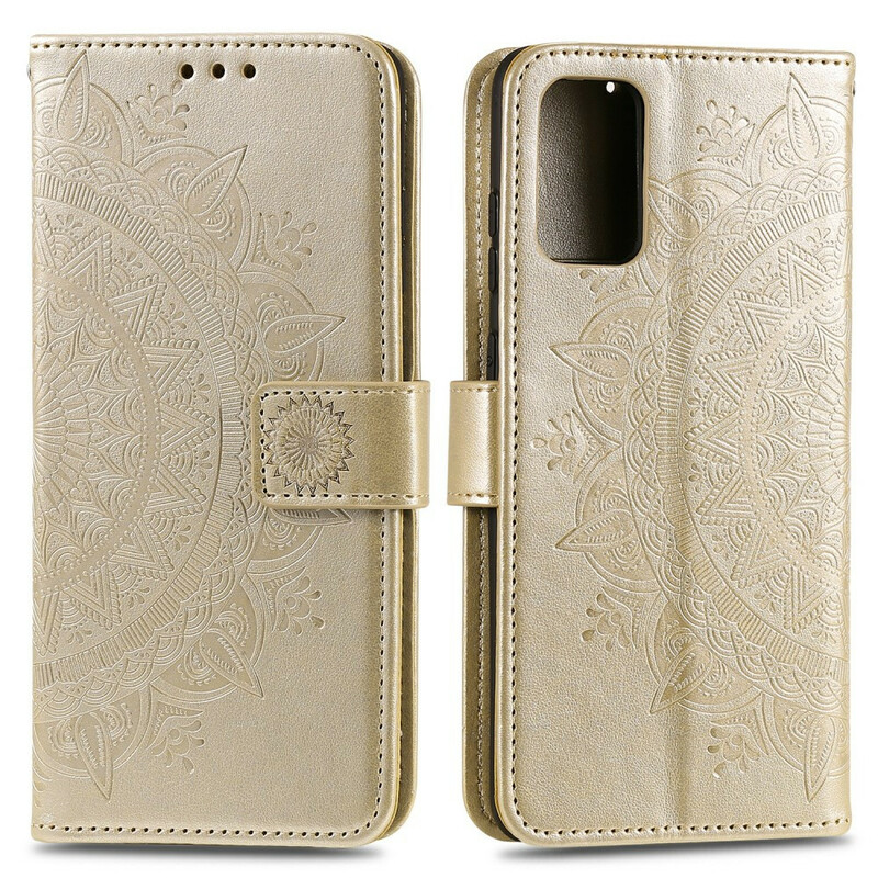 Hülle Samsung Galaxy A02s Mandala Sonne