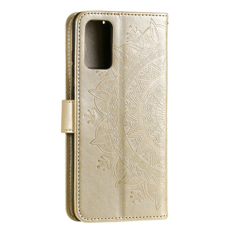 Hülle Samsung Galaxy A02s Mandala Sonne