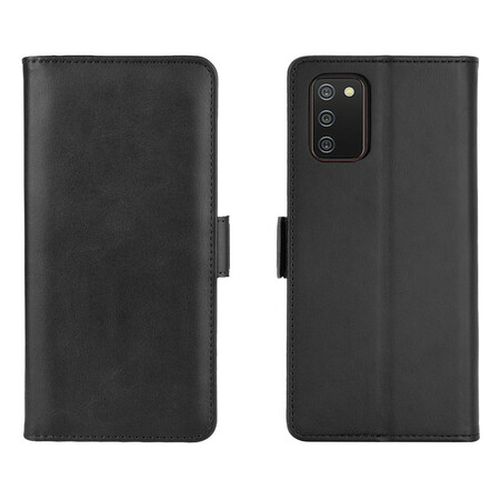 Samsung Galaxy A02s Hülle Doppelte Klappe