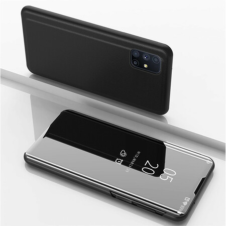 View Cover Samsung Galaxy M51 Spiegel und Kunstleder
