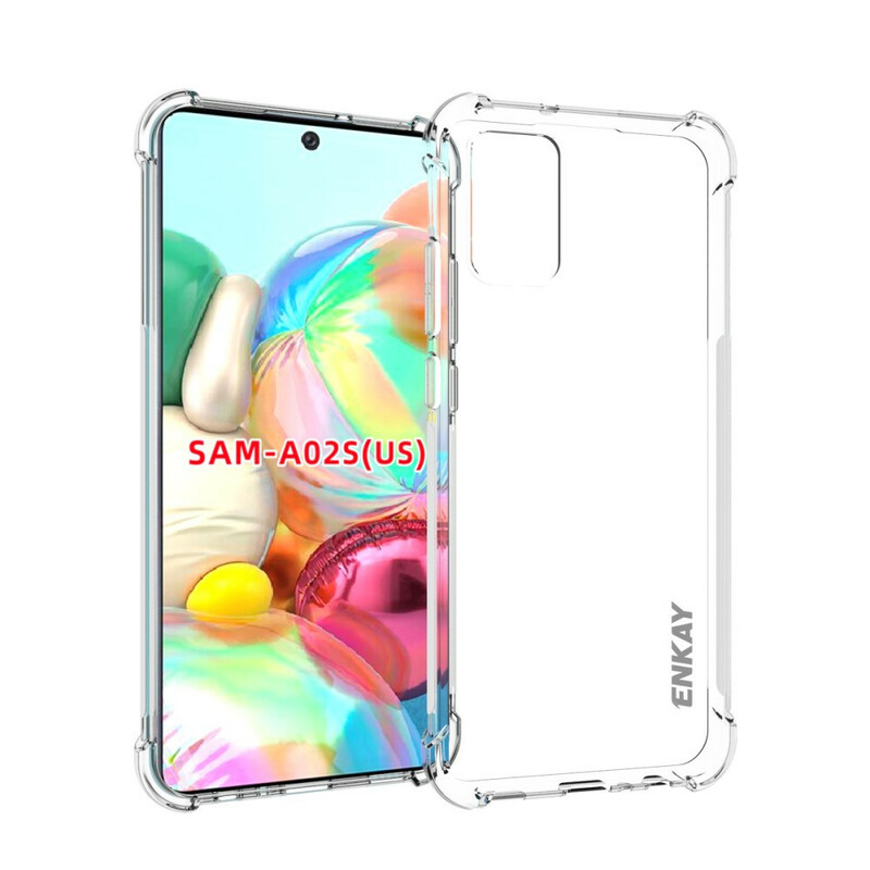 Samsung Galaxy A02s Cover Transparent ENKAY