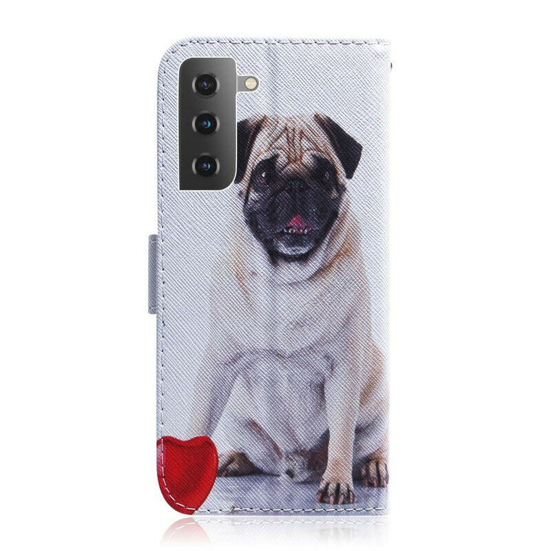 Hülle Samsung Galaxy S21 Plus 5G Pug Dog