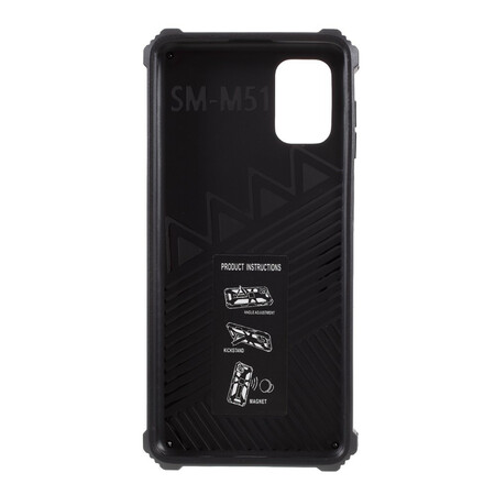 Samsung Galaxy M51 Cover mit abnehmbarem Halter