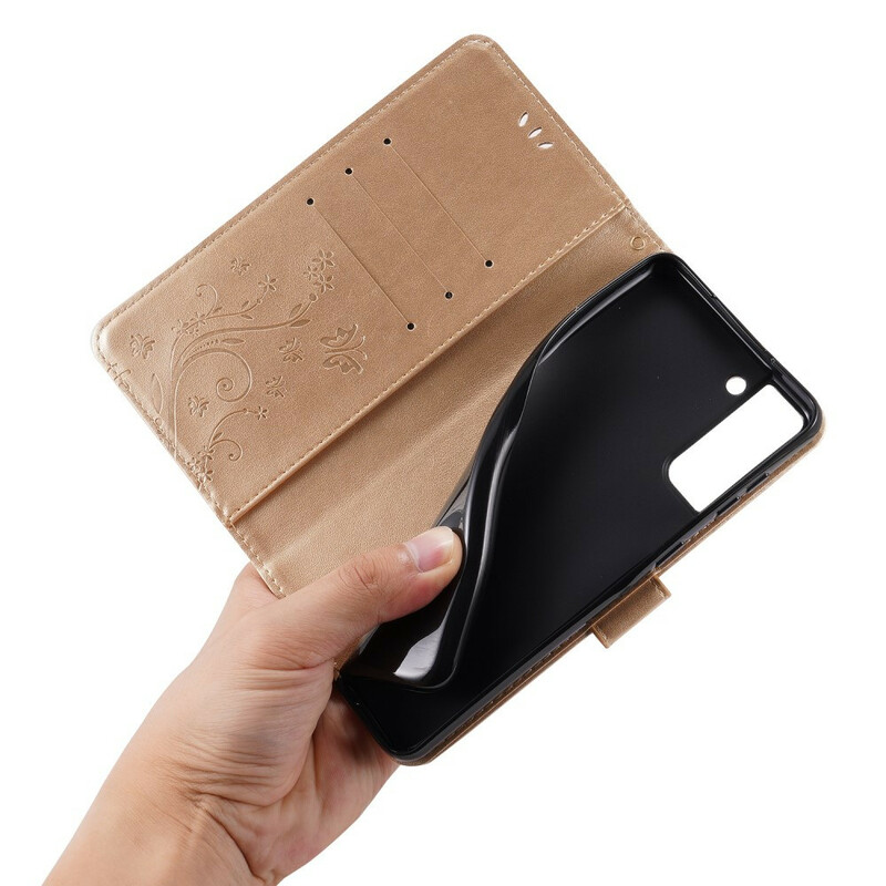 Samsug Galaxy S21 Plus 5G Schmetterlinge im Wind Hülle