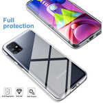 Samsung Galaxy M51 Cover und gehärtetes Glas Bildschirm