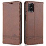 Flip Cover Samsung Galaxy M51 Style Leder AZNS