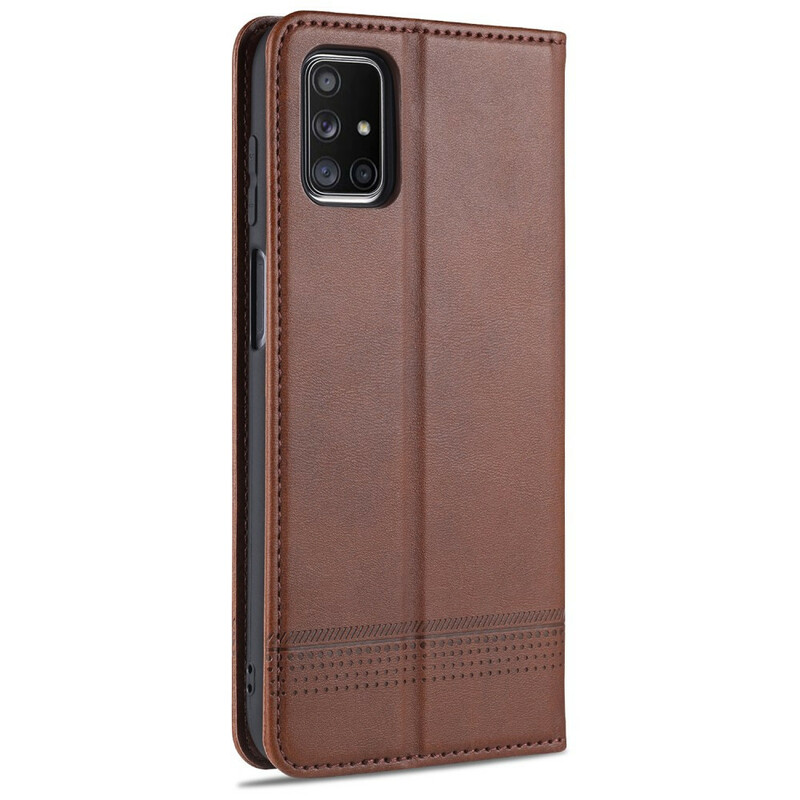 Flip Cover Samsung Galaxy M51 Style Leder AZNS