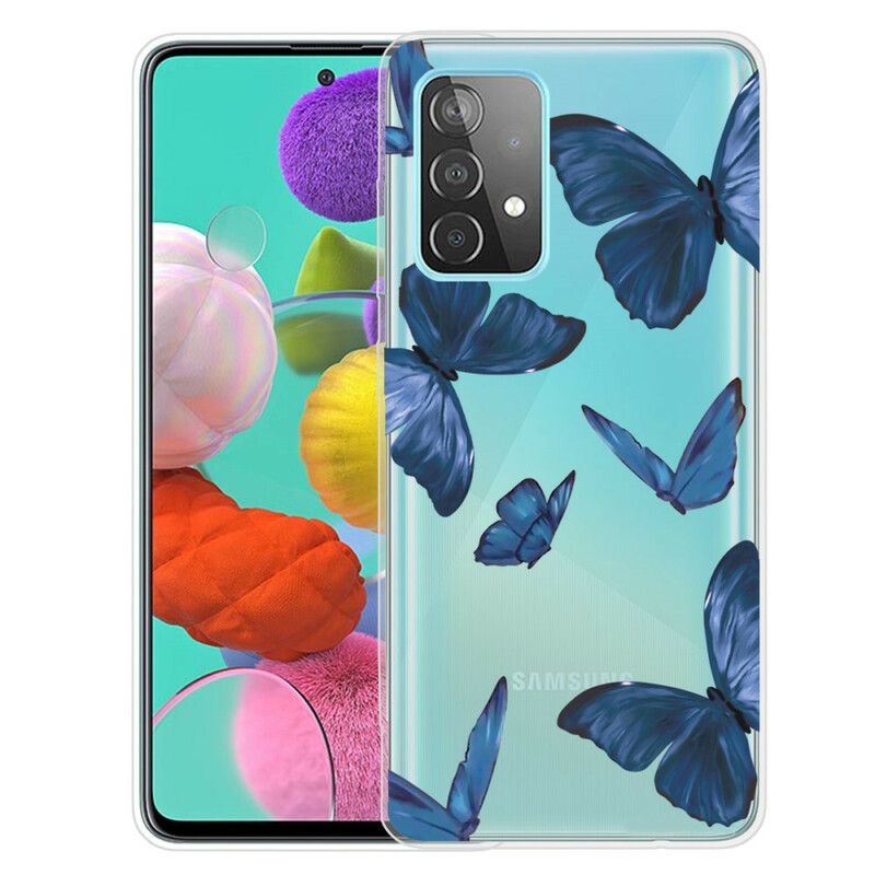 Samsung Galaxy A72 5G Cover Wilde Schmetterlinge