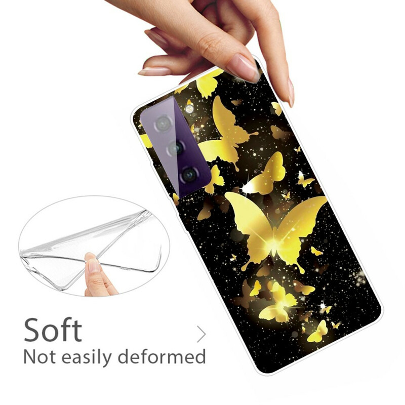 Samsung Galaxy S21 Plus 5G Cover Schöne Schmetterlinge