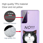 Samsung Galaxy S21 5G Cover Die Katze, die Nein sagt