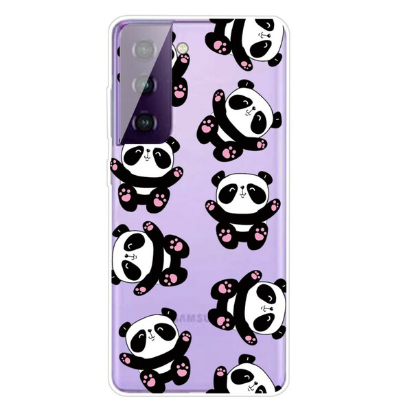 Samsung Galaxy S21 5G Top Pandas Fun Cover