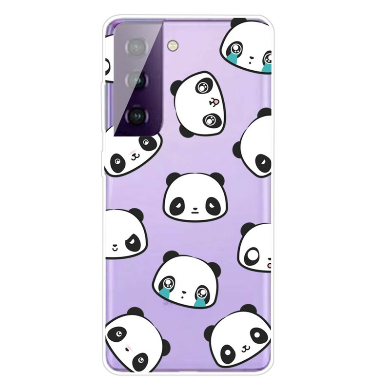 Samsung Galaxy S21 5G Pandas Sentimental Cover