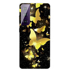 Samsung Galaxy S21 5G Cover Schöne Schmetterlinge