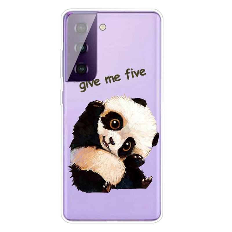 Samsung Galaxy S21 5G Panda Give Me Five Cover