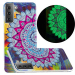 Samsung Galaxy S21 5G Mandala Colored Fluorescent Cover