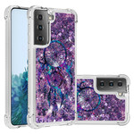 Samsung Galaxy S21 Plus 5G Traumfänger Glitter Cover