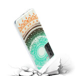 Samsung Galaxy S21 5G Transparent Mandala Blume Cover