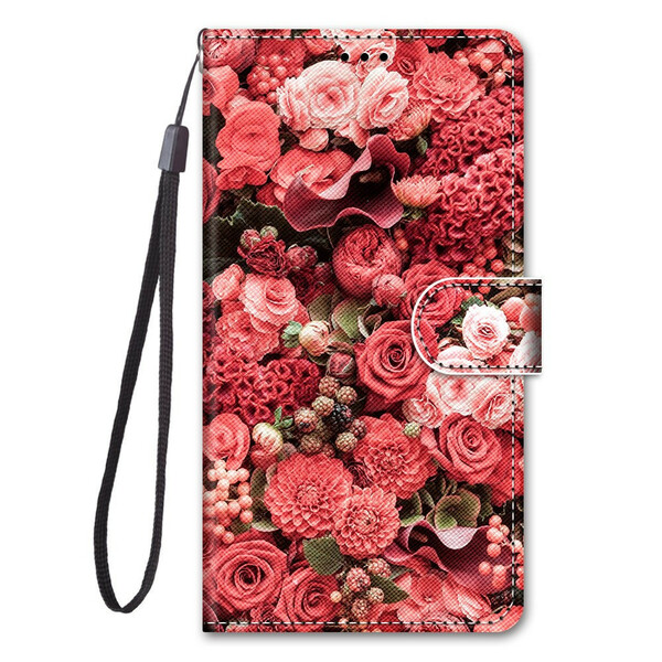 Hülle Samsung Galaxy S21 5G Romance Blumen