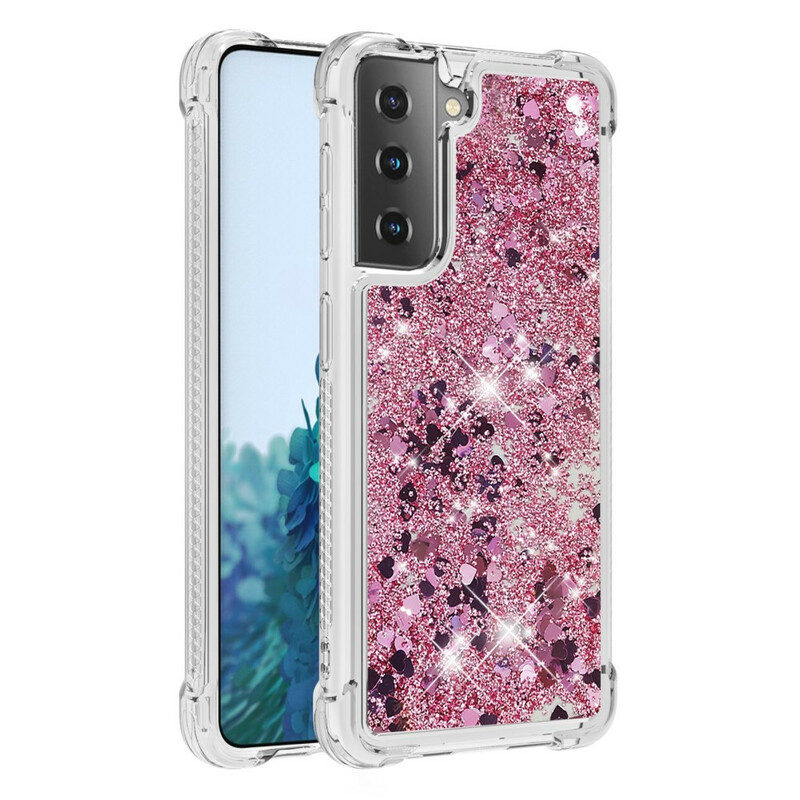 Samsung Galaxy S21 5G Desires Glitter Cover