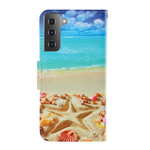 Samsung Galaxy S21 5G Strandtasche mit Riemen Samsung Galaxy S21 5G Strandtasche mit Riemen