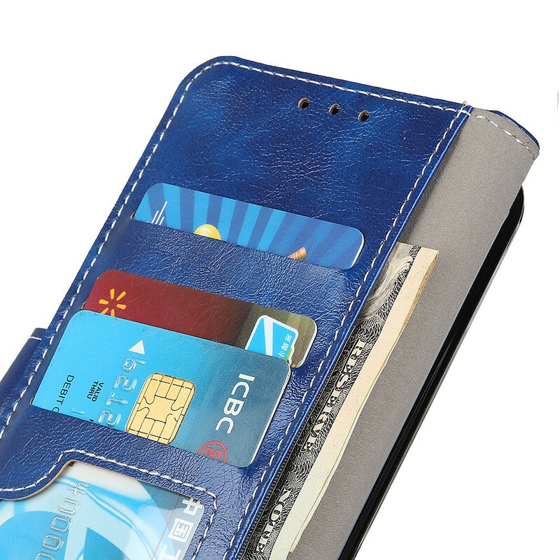 Samsung Galaxy S21 5G Hülle Glänzend und mit sichtbaren Nähten
