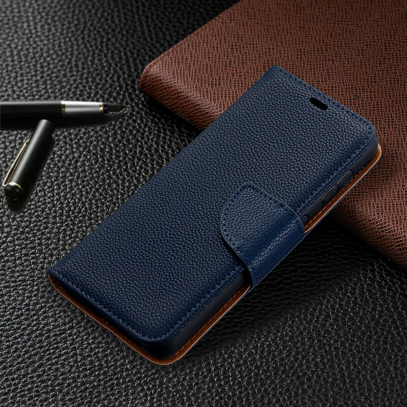 Hülle Samsung Galaxy S21 5G Litschi Oblique Klappe Hülle Samsung Galaxy S21 5G Litschi Oblique Klappe
