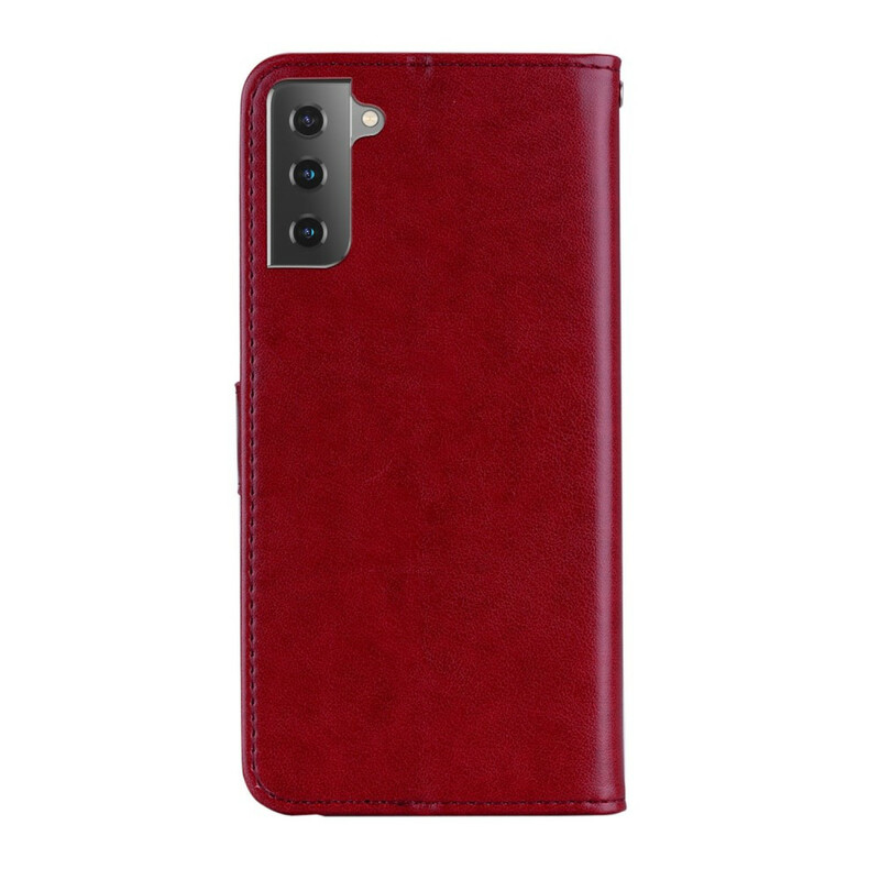 Samsung Galaxy S21 5G Hülle Eule Mandala und Charm