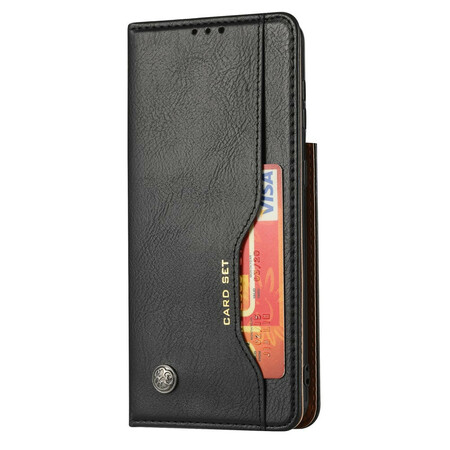 Flip Cover Samsung Galaxy S21 5G Kunstleder Kartenetui