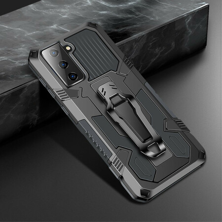 Samsung Galaxy S21 5G Cover Abnehmbare Halterung Clip